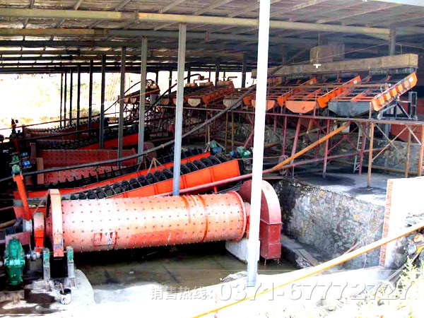 硫鐵礦選礦生產(chǎn)線