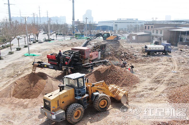 建筑垃圾破碎現(xiàn)場(chǎng)圖片 建筑垃圾破碎現(xiàn)場(chǎng)圖片