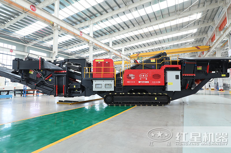 履帶式流動磕石機(jī)圖片