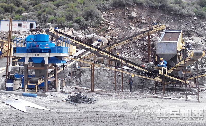 人工沙的制造工藝展示