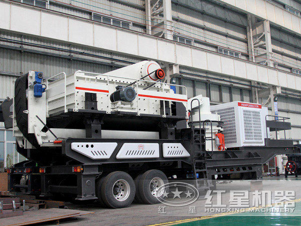 車載流動破石子機(jī)配置