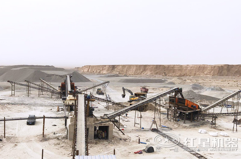 石粉加工現(xiàn)場(chǎng)圖片