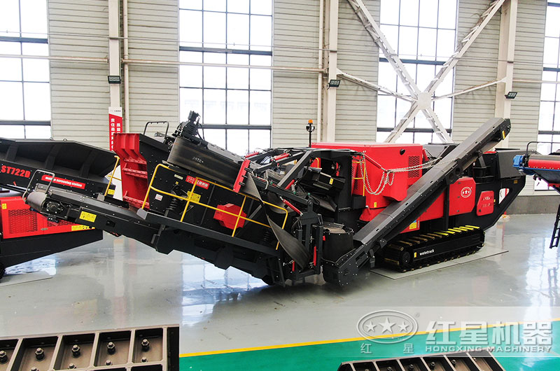 移動破碎篩分一體機(jī)圖片