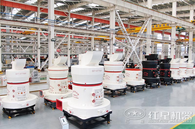 粉煤灰雷蒙磨粉機(jī)實(shí)拍圖