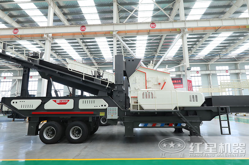 流動破碎機(jī)打碎石機(jī)圖片（反擊破）