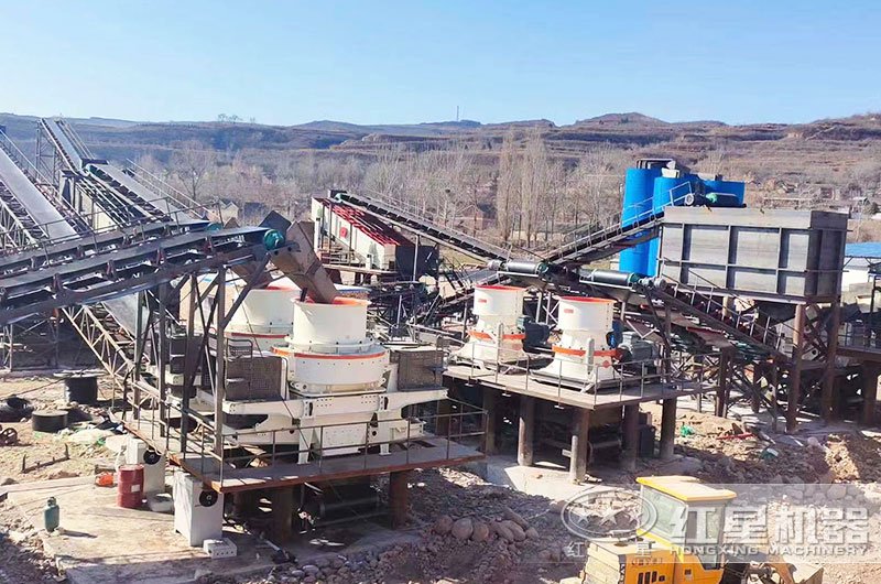 2臺(tái)制砂機(jī)聯(lián)合作業(yè)