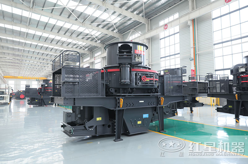 石頭粉碎成沙子的機(jī)器圖片