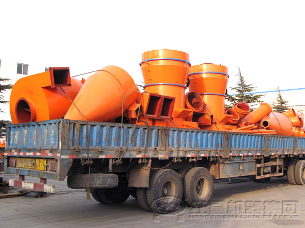 粉煤灰磨粉機(jī)發(fā)貨圖