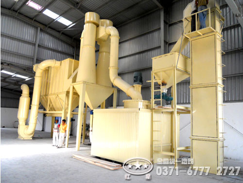 高壓中速磨粉機應用