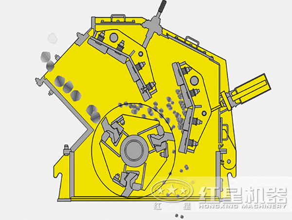 反擊式細碎機工作原理