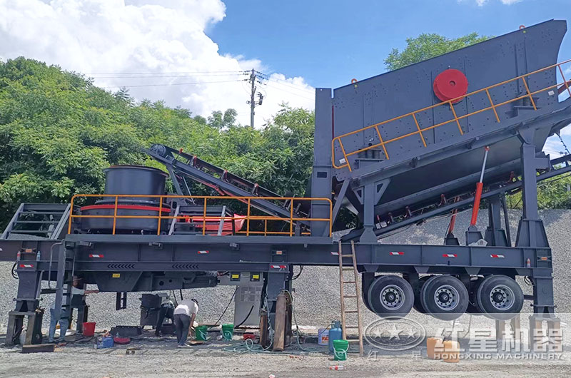 建筑廢料移動(dòng)制沙機(jī)圖片