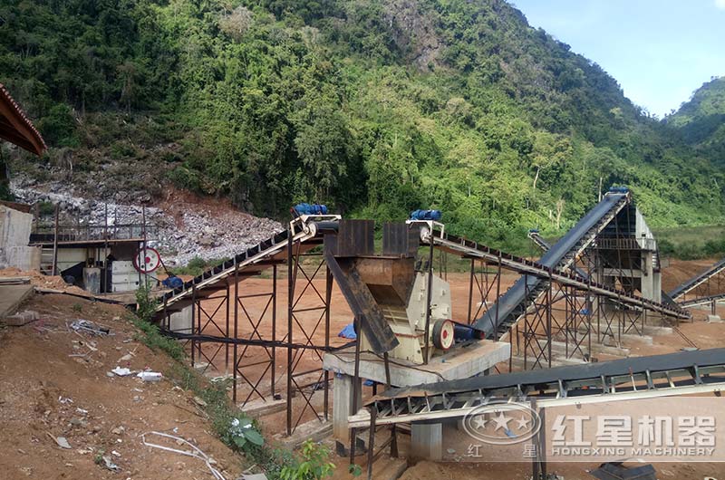 陜西客戶砂石來料加工廠