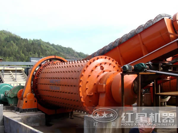 現(xiàn)場球磨機