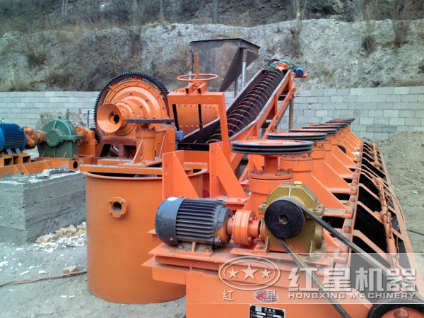 浮選生產(chǎn)線現(xiàn)場(chǎng)圖