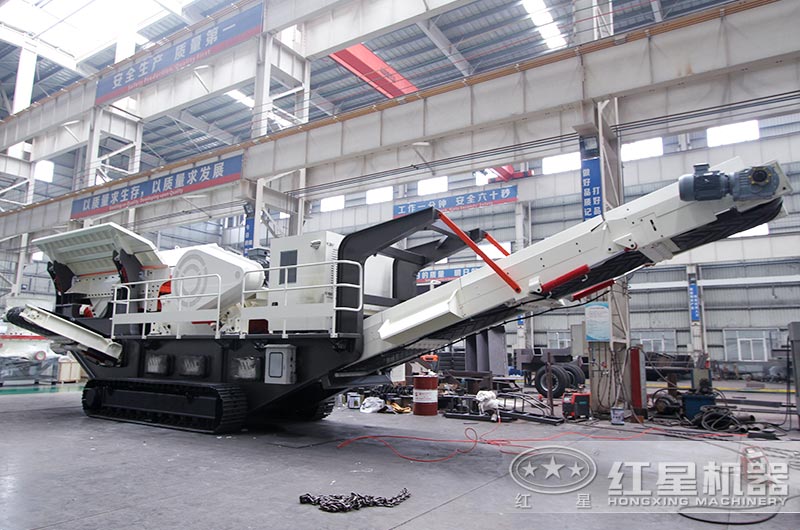 紅星機(jī)器直銷移動(dòng)打石子機(jī)