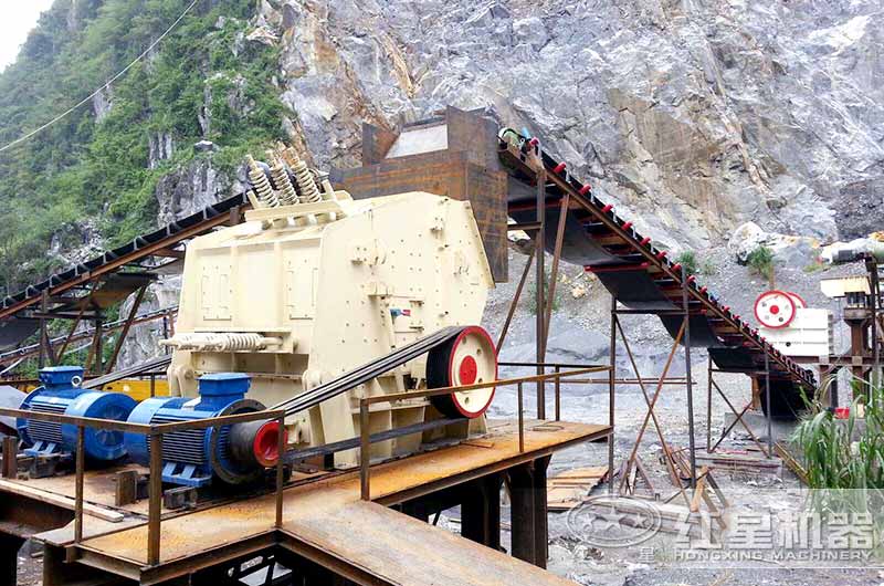 時(shí)產(chǎn)500噸的花崗巖碎石機(jī)生產(chǎn)線