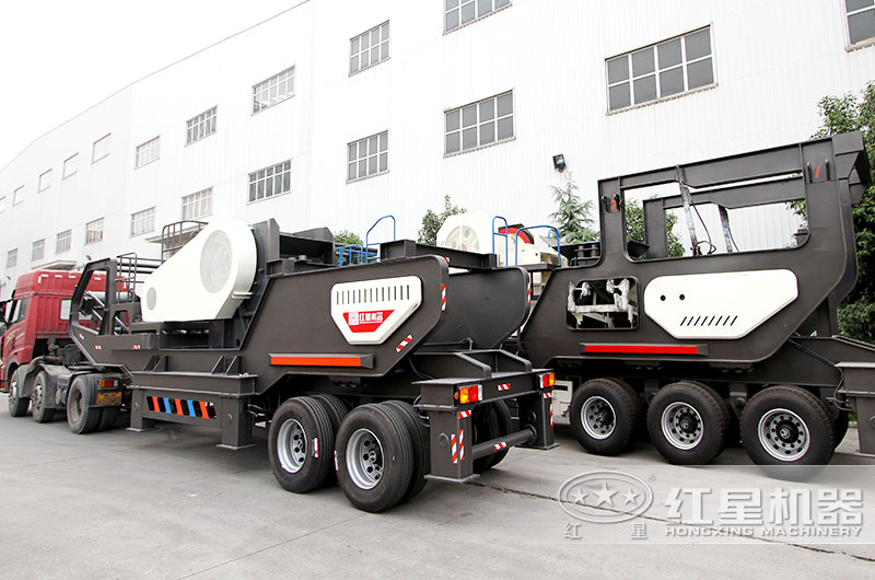 移動石料破碎設(shè)備發(fā)貨圖