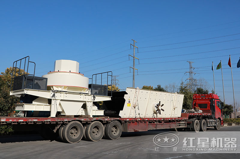 立軸沖擊式破碎機(jī)發(fā)貨現(xiàn)場(chǎng)