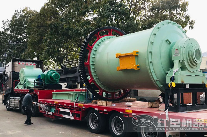 鋁灰球磨機裝車發(fā)貨